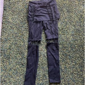 Dolls kill punk rave pants